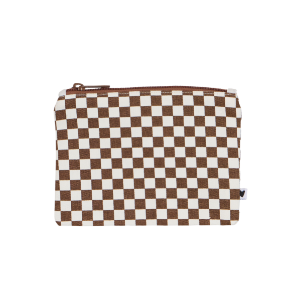 Porte-monnaie damier