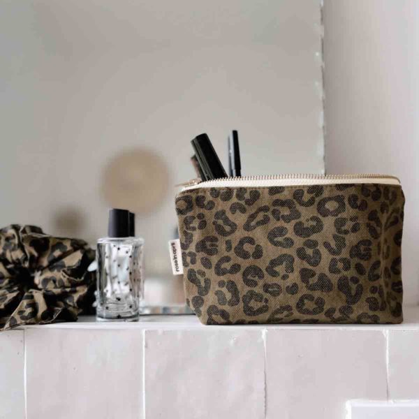 Trousse/pochette Sofia  Graou olive – Image 2
