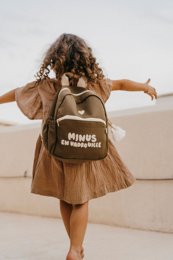 Sac à dos Minus en vadrouille taupe