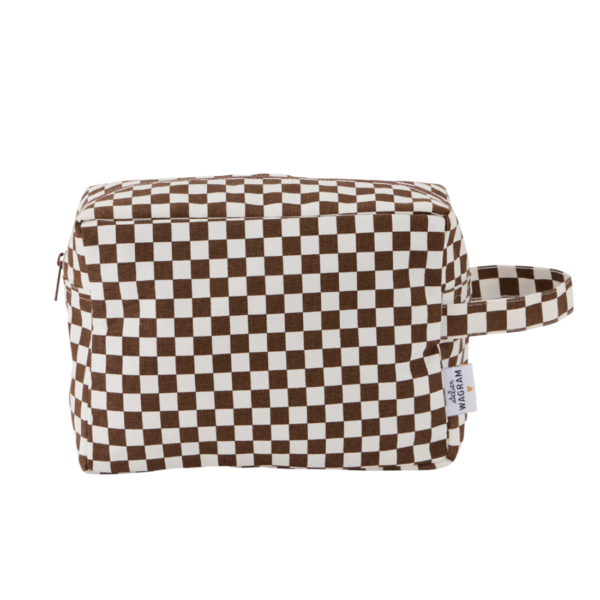 Trousse de toilette Damier