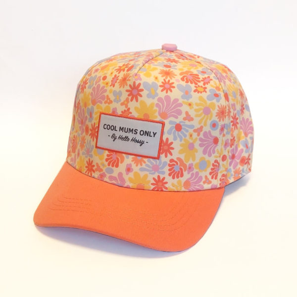 Casquette Retro Flowers MUM Hello Hossy