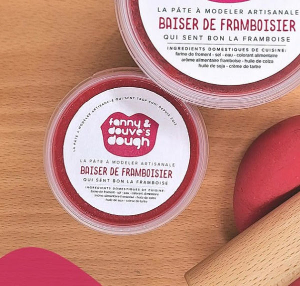 Pot de 180g de pâte à modeler - Baiser de framboisier