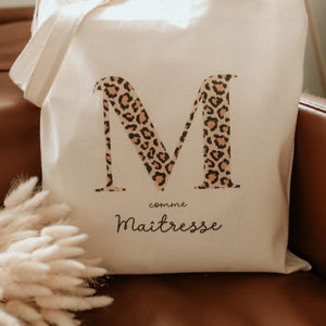Sac tote bag M comme maîtresse