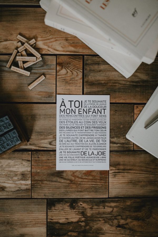 Carte postale- A toi mon enfant – Image 2