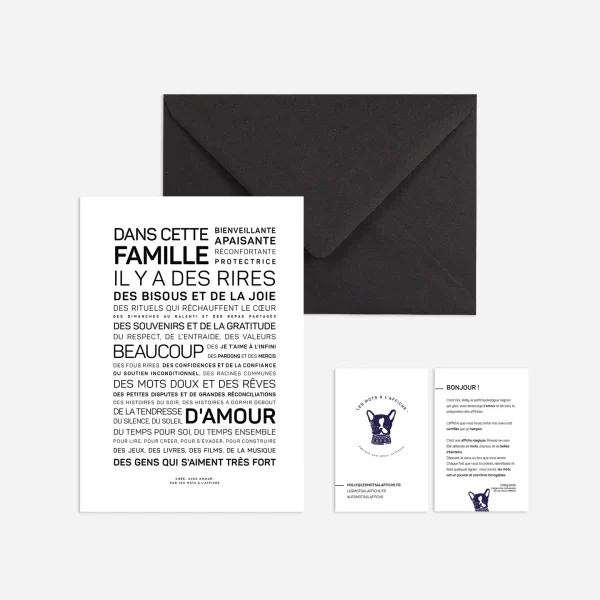 Carte Dans cette famille