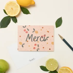 Carte Juicy - Merci