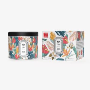 Bougie FRAISE MONOÏ Hello Candle