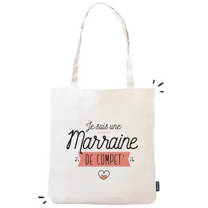 Totebag - Je suis une marraine de compet'