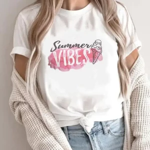T-shirt imprimé Summer Vibes