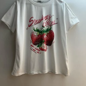 T-shirt imprimé fraises STRAWBERRY Contest