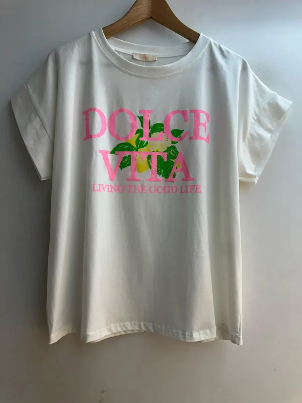 T-shirt imprimé DOLCE VITA