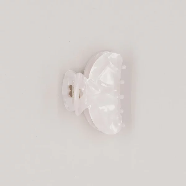 Pince à cheveux 🤍 blanc nacré - Grande – Image 4