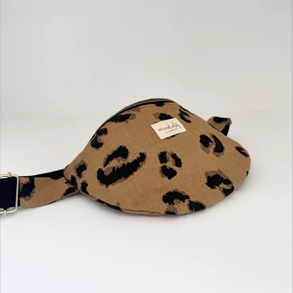 Sac banane léopard