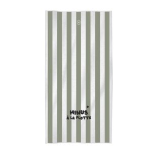 Serviette microfibre enfant - Minus à la flotte vert