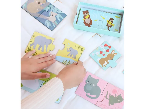 Puzzle la famille des animaux 20 pièces – Image 2