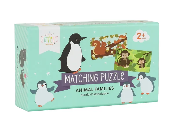 Puzzle la famille des animaux 20 pièces