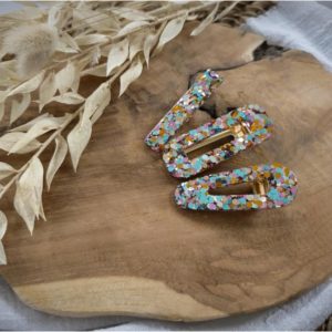 Barrette en résine La Parisienne