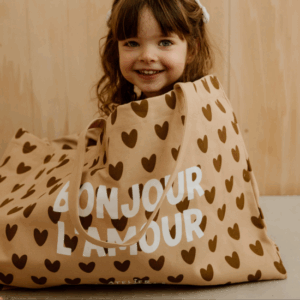 Sac cabas XL Bonjour l'amour