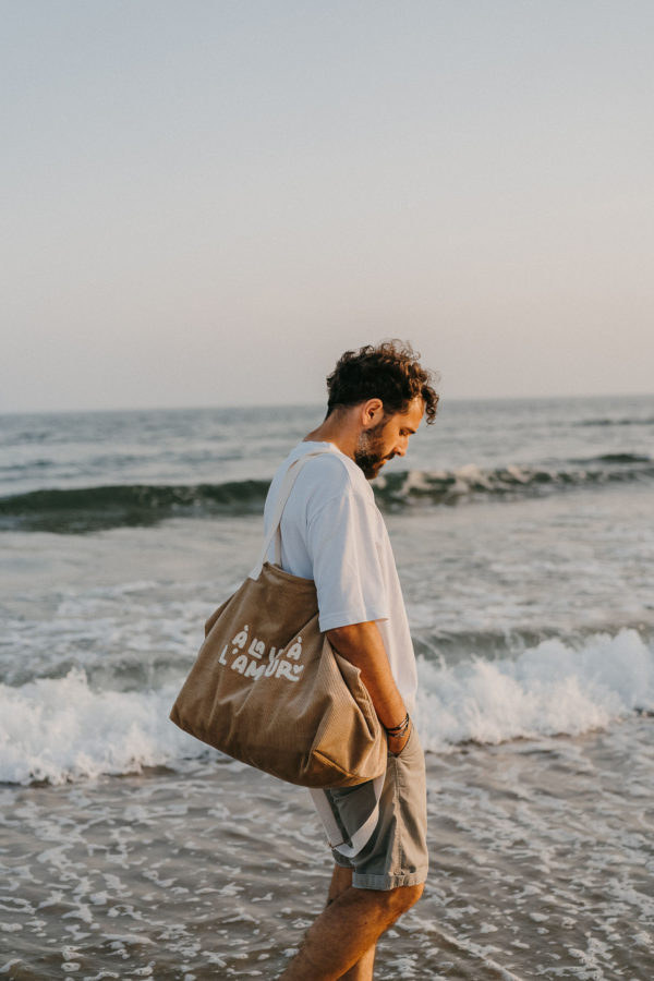 Sac XL en velours - A la vie à l'amour – Image 3