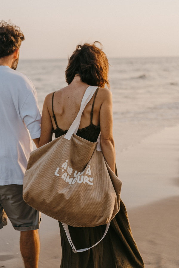 Sac XL en velours - A la vie à l'amour – Image 2