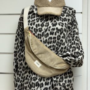 Chemise en gaze de coton Léopard