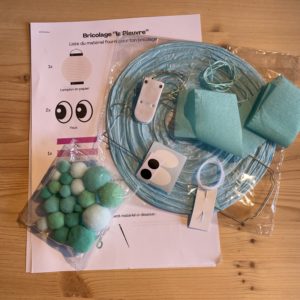Kit bricolage pieuvre lumineuse