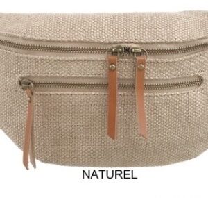 Banane double en jute naturel