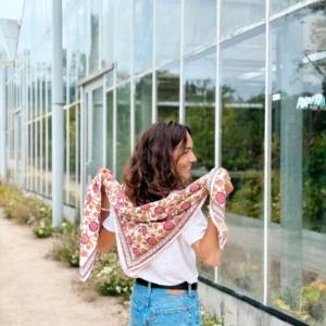 Foulard adulte Pink Pondchery