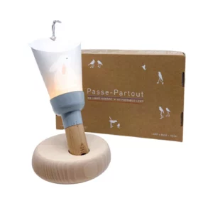 Lampe Nomade Lapin Etoiles Zü - bleu acier