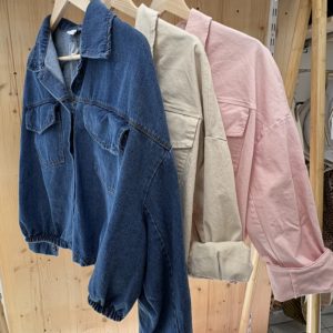 Veste jeans 3 coloris