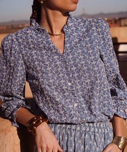 Chemise Hana brodée floral