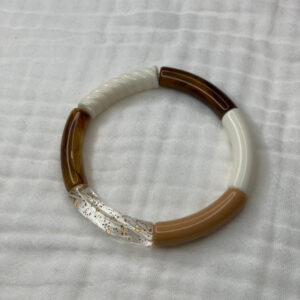 Bracelet Joncs tons beiges & écrus 6