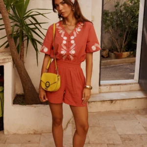 Combi-short Sabby terracota