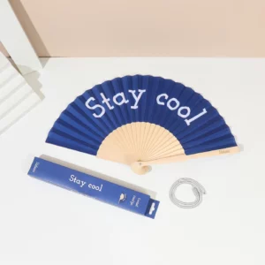 Eventail en bois Stay Cool