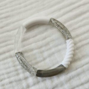 Bracelet Joncs tons noirs & blancs 2