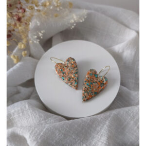 Boucles d'oreilles Mini love Sunset