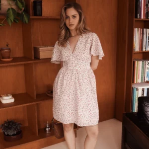Robe Ciel évasée fleuries
