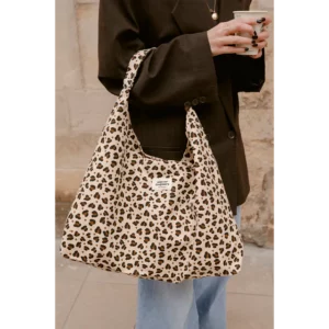 Sac ALMA Léopard Coeur - Amour Toujours