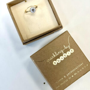 Bague ajustable "♡"