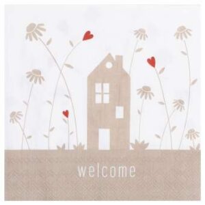 Serviettes - Welcome
