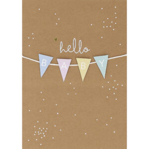 Carte Hello Baby