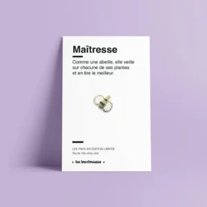 Pin’s Abeille - Maîtresse