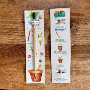 Crayon à planter Merci - Fleurs sauvages
