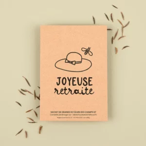 Graines de Fleurs des champs Joyeuse retraite