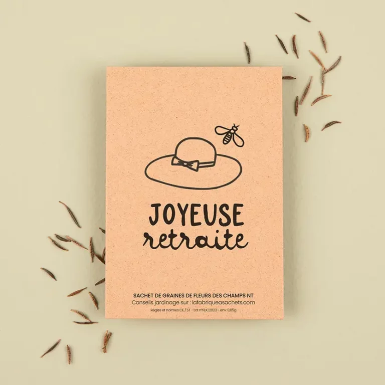 Graines de Fleurs des champs Joyeuse retraite