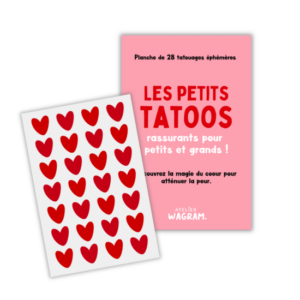 Tatouage coeurs rouges