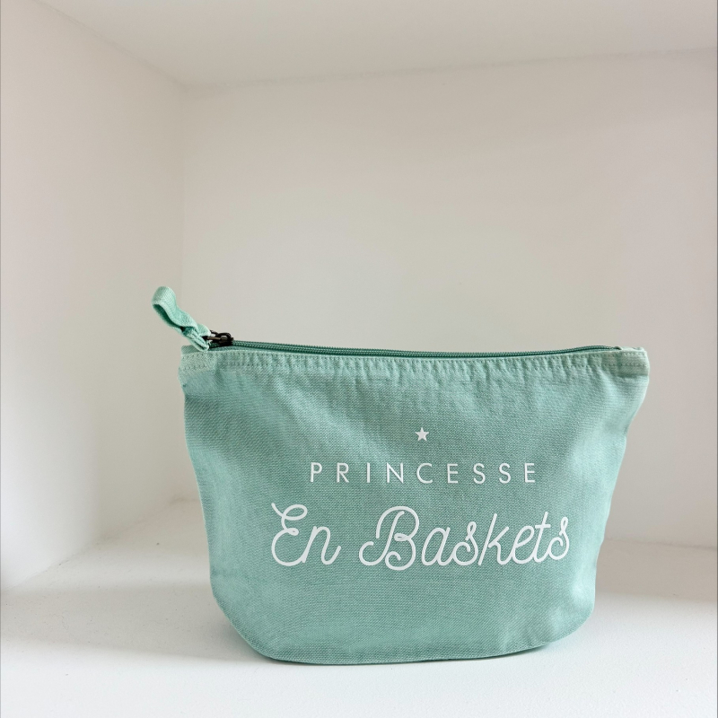 Trousse menthe – Princesse en Baskets