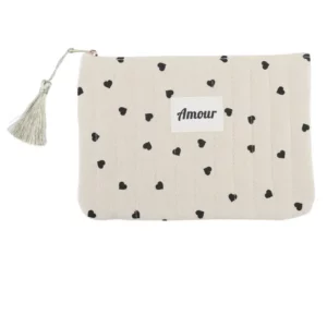 Trousse imprimé cœur - Amour