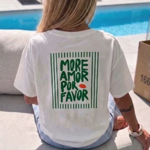 T-shirt more amore por favor