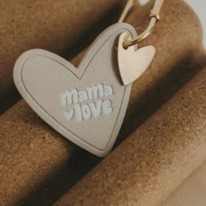 Porte-clé cœur - Mama love